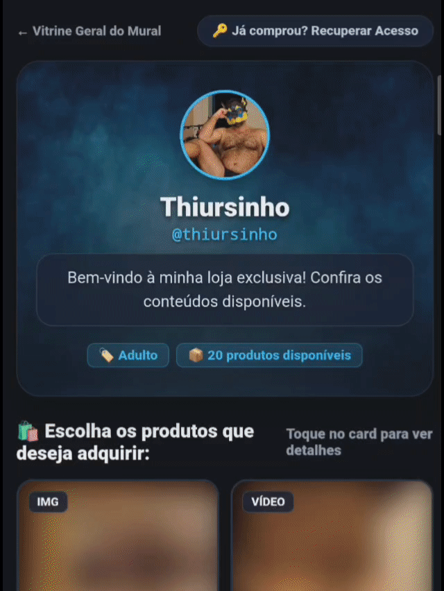 Demonstração do Mural VIP funcionando em tempo real